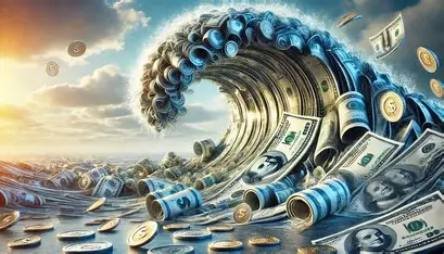 illustration showing improved financial mindset and clarity